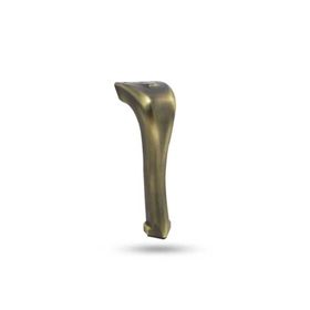 Yılmaz Merkür 16 cm Ayak Antik Sarı Metal Mobilya Ayağı