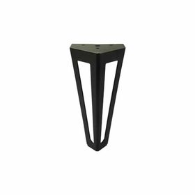 Yılmaz Neptün 14 cm Siyah Renk Metal Mobilya Ayağı
