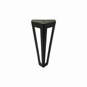 Yılmaz Neptün 14 cm Siyah Renk Metal Mobilya Ayağı
