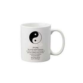 Ying Yang Porselen Kupa Bardak