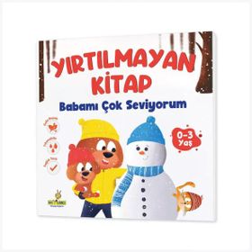Yırtılmayan Kitap Babamı Çok Seviyorum - Yükselen Zeka Yayınları