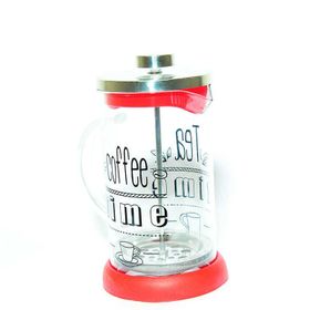 Yitian Bitki Demliği Kırmızı 600 ml French Press