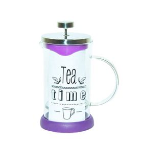 Yitian Mor 600 ml Bitki Çayı Demliği French Press