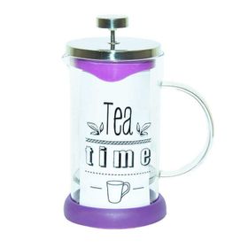Yitian Mor 600 ml Bitki Çayı Demliği French Press