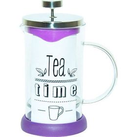 Yitian Mor 600 ml Bitki Çayı Demliği French Press