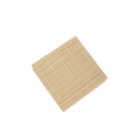 Yiyang Hongsun HS-MAYS24 24x24 cm Mat Sarı Hasır Bambu Sushi