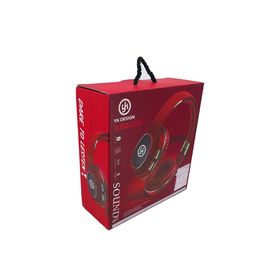 YK Design Yk-811 Kırmızı Kablosuz Rgb Led Işıklı Bluetooth Kulaklık