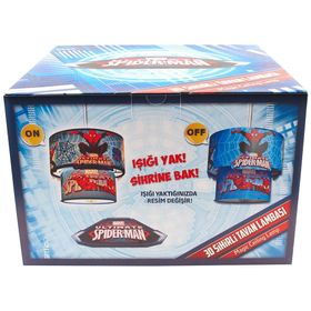 Ykc 3D Spiderman Sihirli Tavan Sarkıt