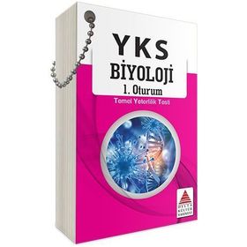 YKS 1. Oturum Biyoloji Kartları Melek Yılmaz Delta Kültür Yayınevi