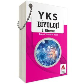 YKS 1. Oturum Biyoloji Kartları Melek Yılmaz Delta Kültür Yayınevi