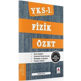 YKS 1. Oturum Fizik Özet TYT - Orhan Kutay