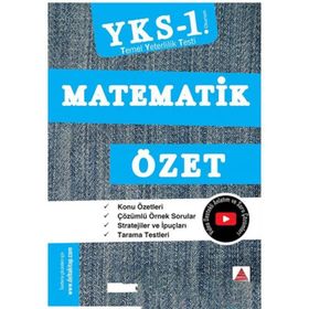 YKS 1. Oturum Matematik Özet Tuncay Birinci Delta Kültür Yayınevi