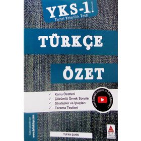 YKS 1. Oturum Türkçe Özet TYT - Tufan Şahin