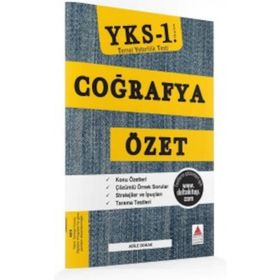 YKS 1. Oturum TYT Coğrafya Özet Delta Kültür Basım Yayın