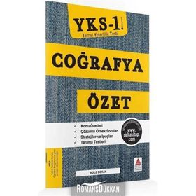 YKS 1. Oturum TYT Coğrafya Özet Delta Kültür Basım Yayın