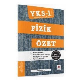 YKS 1. Oturum TYT Fizik Özet Delta Kültür Basım Yayın