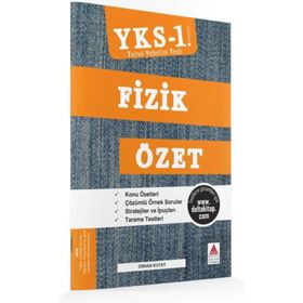 YKS 1. Oturum TYT Fizik Özet Delta Kültür Basım Yayın