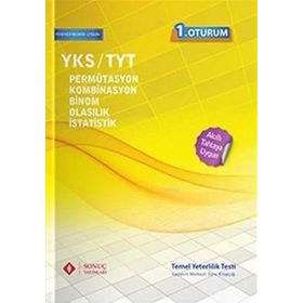 YKS 1.Oturum TYT Permütasyon Kombinasyon Binom Olasılık İstatistik - kollektif