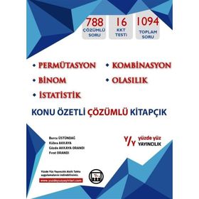 YKS 1.Oturum TYT Permütasyon Kombinasyon Binom Olasılık İstatistik - kollektif