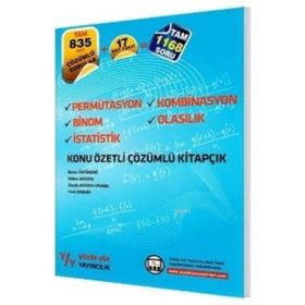YKS 1.Oturum TYT Permütasyon Kombinasyon Binom Olasılık İstatistik - kollektif
