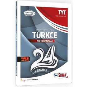 YKS 1. Oturum TYT Türkçe 24 Adımda Özel Konu Anlatımlı Soru Bankası - kollektif