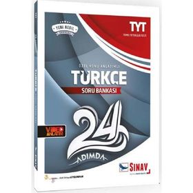 YKS 1. Oturum TYT Türkçe 24 Adımda Özel Konu Anlatımlı Soru Bankası - kollektif