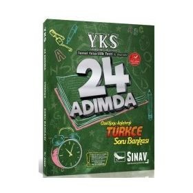 YKS 1. Oturum TYT Türkçe 24 Adımda Özel Konu Anlatımlı Soru Bankası - kollektif