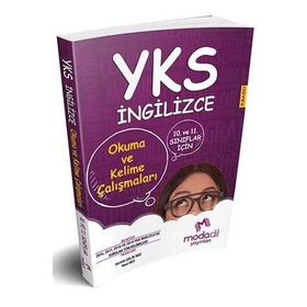 YKS 10. ve 11. Sınıflar İçin İngilizce Okuma ve Kelime Çalışmaları-Modadil Yayınları