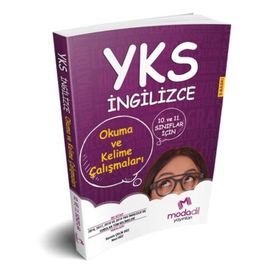 YKS 10. ve 11. Sınıflar İçin İngilizce Okuma ve Kelime Çalışmaları-Modadil Yayınları
