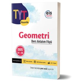YKS 100 Derste TYT Matematik Geometri Soru Kitabı-Eis Yayınları