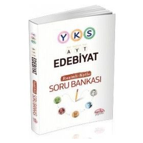 YKS 2. Oturum AYT Edebiyat Resimli Notlu Soru Bankası Editör Yayınları