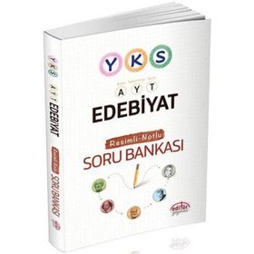 YKS 2. Oturum AYT Edebiyat Resimli Notlu Soru Bankası Editör Yayınları
