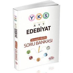 YKS 2. Oturum AYT Edebiyat Resimli Notlu Soru Bankası Editör Yayınları