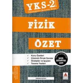 YKS 2.Oturum AYT Fizik Özet Delta Kültür Yayınları