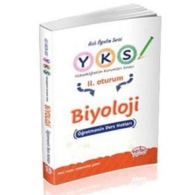YKS 2. Oturum Biyoloji Öğretmenin Ders Notları - Editör Yayınları Komisyon