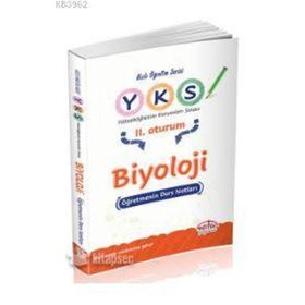 YKS 2. Oturum Biyoloji Öğretmenin Ders Notları - Editör Yayınları Komisyon