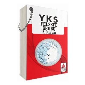 YKS 2. Oturum Felsefe Grubu Kartları Delta Kültür Basım Yayın