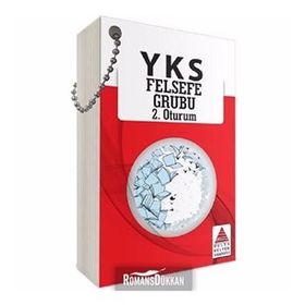 YKS 2. Oturum Felsefe Grubu Kartları Delta Kültür Basım Yayın