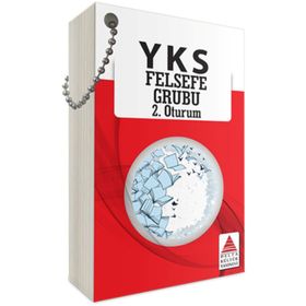 YKS 2. Oturum Felsefe Grubu Kartları Delta Kültür Basım Yayın