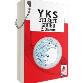 YKS 2.oturum Felsefe Grubu Kartları Delta Kültür Yayınları