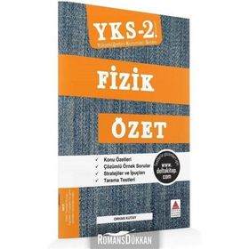 YKS 2. Oturum Fizik Özet Orhan Kutay Delta Kültür Yayınevi