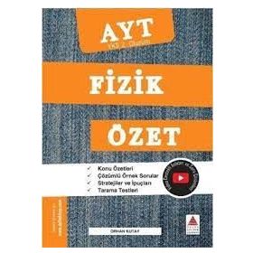 YKS 2. Oturum Fizik Özet Orhan Kutay Delta Kültür Yayınevi
