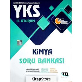 YKS 2. Oturum Kimya Soru Bankası Komisyon Tandem Yayınları