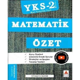 YKS 2. Oturum Matematik Özet Delta Kültür Yayınları