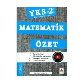 YKS 2. Oturum Matematik Özet Özyaşar Elyıldırım Delta Kültür Yayınevi