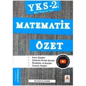 YKS 2. Oturum Matematik Özet Özyaşar Elyıldırım Delta Kültür Yayınevi