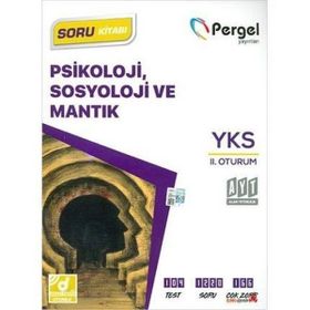 Yks 2. Oturum Psikoloji Sosyoloji ve Mantık Soru Kitabı - Pergel Yayınları