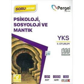 Yks 2. Oturum Psikoloji Sosyoloji ve Mantık Soru Kitabı - Pergel Yayınları