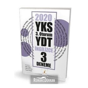 YKS 3. Oturum YDT İngilizce 3 Deneme Sınavı Dilek Gökmen Pelikan Tıp Teknik Yayınları