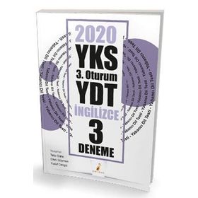 YKS 3. Oturum YDT İngilizce 3 Deneme Sınavı Dilek Gökmen Pelikan Tıp Teknik Yayınları